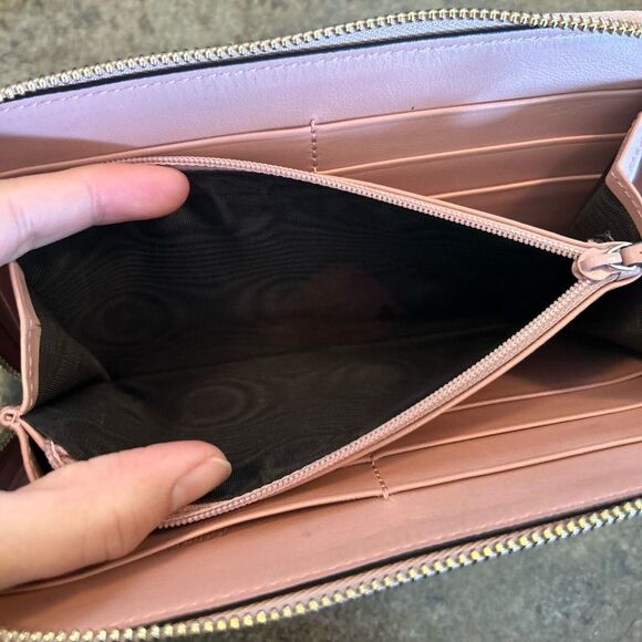 Gucci Micro Guccissima Long Wallet Leather Pink with BOX - Picture 7 of 16